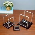 thumbnail image 2 of CCOCC Desktop Decor Newton'S Cradle Boys Age 10-12 Gift Ideas Metal Craft Creation Swinging Figurine Kids Science Kits Age 8-10,Style2, 2 of 4