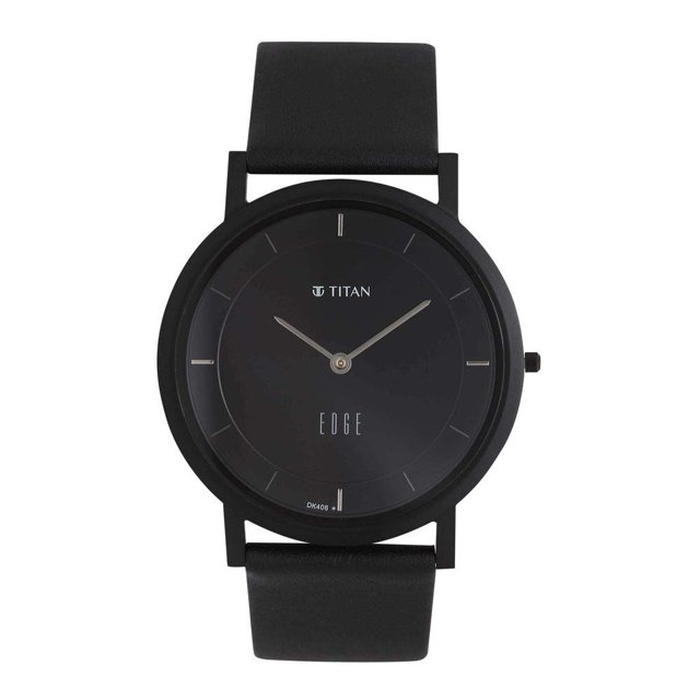 Edge by Titan - Black Dial Analog Watch for Men, Black, Free Size