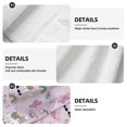 thumbnail image 7 of Wukai No Drama Llama Print Kitchen Towels Quick Dry Washcloths, Coral Velvet Dishtowels Multipurpose Reusable Cloths, Soft Tea Absorbent Cleaning Cloths, 7 of 7