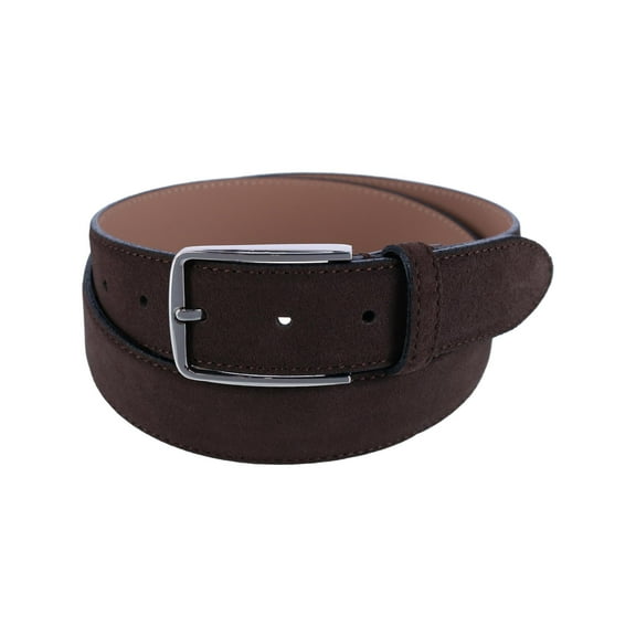 CTM  Brushed Suede Italian Leather Belt (Men)