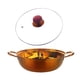 thumbnail image 2 of Olla caliente dividida, olla divisora ​​multifuncional, olla Shabu Shabu, olla para sopa de doble oreja oro rojo, 2 of 9