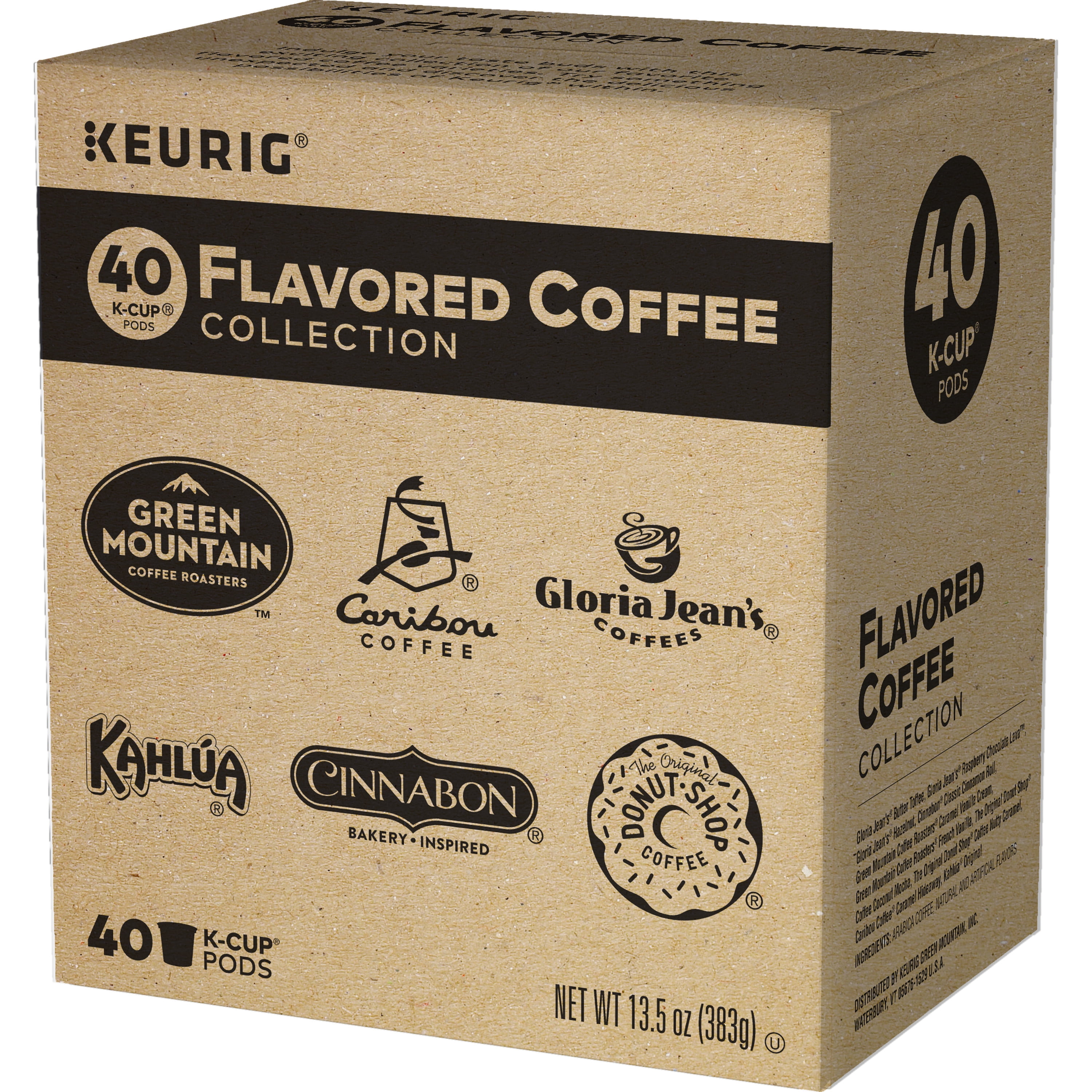 Keurig Flavored Coffee Collection Single-Serve K-Cup Pods Variety Pack, 40 Count