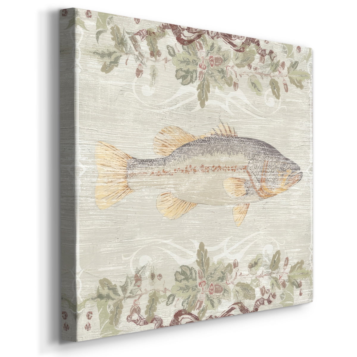 Cabin Christmas I- Gallery Wrapped Canvas