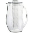 thumbnail image 5 of Large 2.74L Fruit Infuser Water Pitcher (2.9 Quart / 93 Oz) – Shatterproof Acrylic Infusion Jug for Iced Tea, Juice, Beverages, Water, Lemon, Fruit & Herbs – BPA Free, 5 of 9