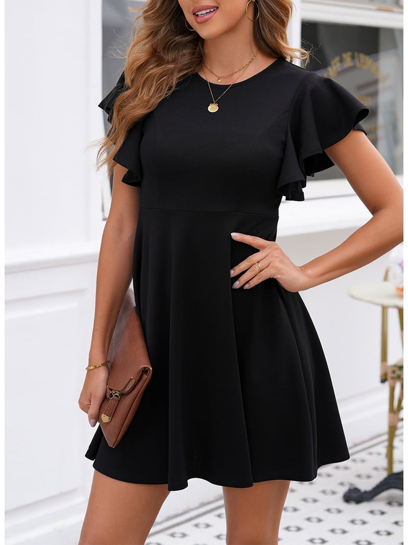 sleeves spring cocktail dress Lace cocktail dress with bell sleeves