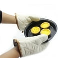 thumbnail image 4 of 2 Pcs Heat-resistant Gloves Kitchen Microwave Oven Micro-wave Thicken Bbq Mitts, 4 of 5