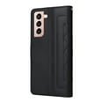 thumbnail image 4 of JTCASES Compatible with Samsung Galaxy S21 Plus 5G 6.7 inch Case Wallet Flip Folio Case [Kickstand] with RFID Blocking Card Holders [Shockproof] Wrist Strap Cover for Men Women Girls, Black, 4 of 13