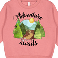 thumbnail image 3 of Inktastic Adventure Awaits Woodland Trail Toddler Sweatshirt, 3 of 4