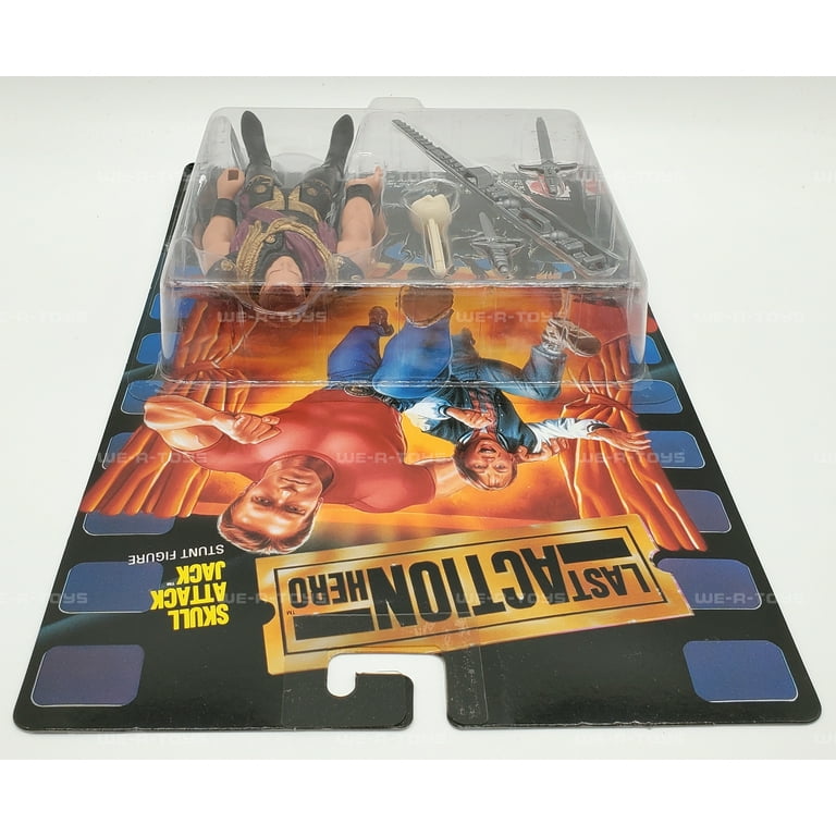 Last Action Hero Skull Attack Jack Stunt Figure Mattel 1993