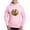 Pink, variant on - Bats In The Evening Hooded Sweatshirt - Pullover Hoodie, Hooded Sweatshirt