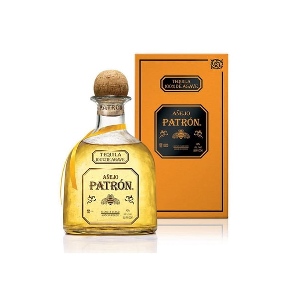 Paquete de 3 Tequila Patrón Añejo 750 ml
