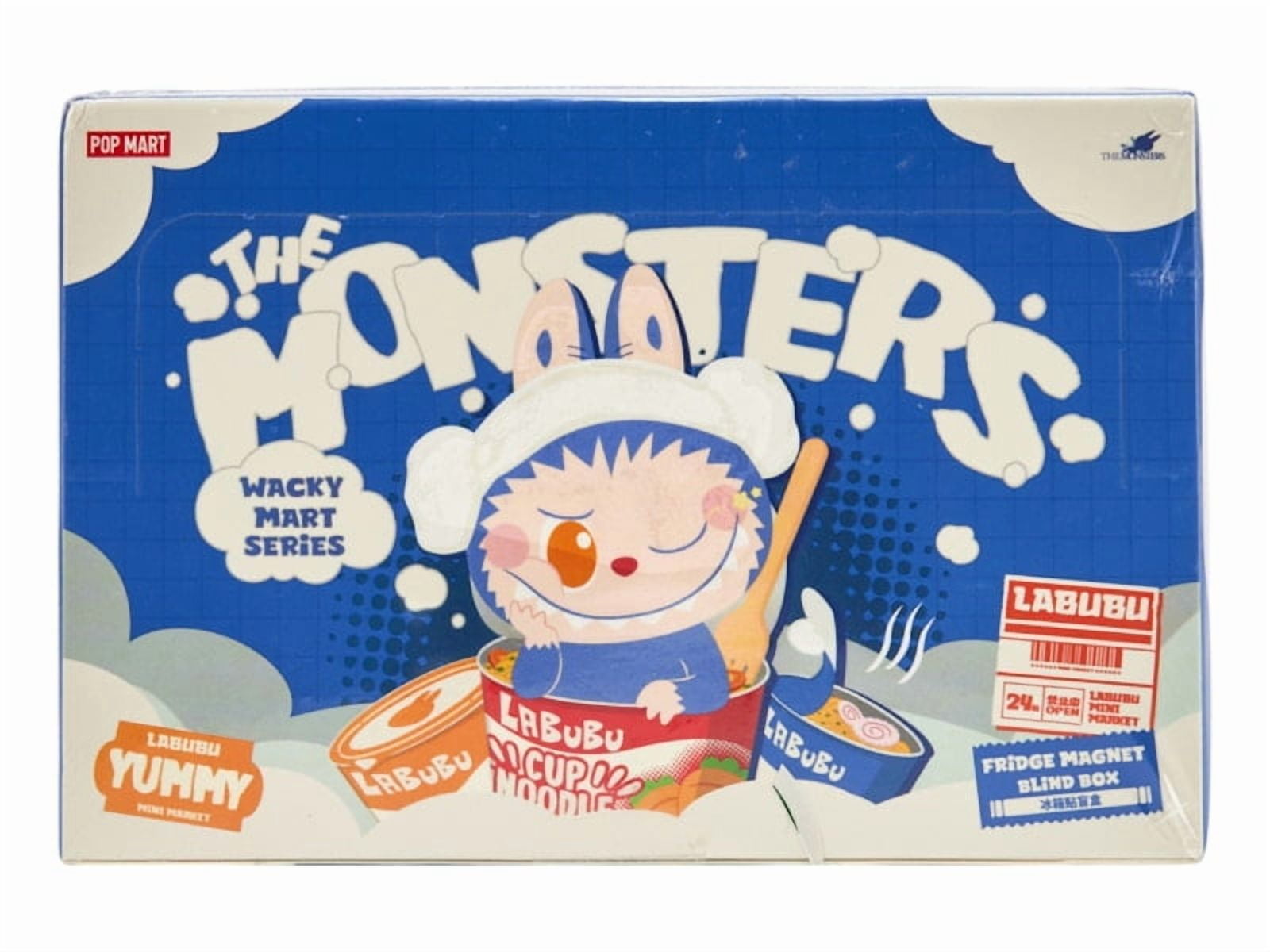 ラブブPOP MART WACKY MART SERIES L'ABUBU Pop Mart Labubu The Monsters Wacky Mart Series Fridge Magnet