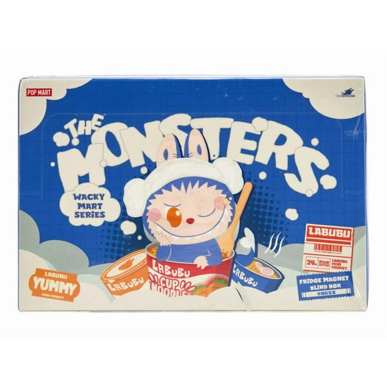 Pop Mart Labubu The Monsters Wacky Mart Series Fridge Magnet