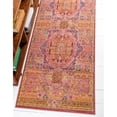 thumbnail image 1 of Unique Loom 3131731 2 Pi 7 Po x 9 Pi 10 Po Alto Austin Runner Rug&44; Peach, 1 of 2