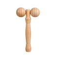 thumbnail image 2 of Masajeador de madera Masajeador de rodillos de madera Masajeador de cuerpo completo Rodillo de bola de masaje para Estilo D, 2 of 9