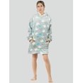 thumbnail image 2 of Camison Para Dormir Mujer Pijama Aesthetic Batas Dama Bluson, 2 of 5