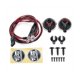 thumbnail image 3 of 4-Pack LED Lights Kit Headlight for Axial Scx10 Wraith Rr10 Trx4 Trx6 1/10 RC Crawler Car - WELLNGS, 3 of 5
