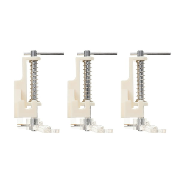 3 piezas de prensatelas para máquinas de coser, prensatelas de repuesto para máquinas de coser