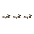 thumbnail image 3 of Qarigey 20Pcs Antique Bronze 12mm Flat Round Cuff Links Blank Settings Cufflinks Type1 NO1, 3 of 6