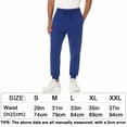 thumbnail image 3 of NKZNKZ Men's Sweatpants with Pockets Mens Fleece Active Athletic Sweatpants Men's Active Athletic Casual Jogger Running Sweatpants BLUE-XL, 3 of 8