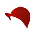 thumbnail image 2 of Bonnet d'Hiver avec Visière, Bonnet Tricoté Chaud Sans Manches, Rouge, 2 of 2