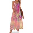 thumbnail image 1 of Vestido Fiesta Wave Sin Mangas vestido de verano mujer 2024 vestidos para ocasiones oficiales, 1 of 7