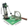 thumbnail image 2 of Commercial Manual Coconut Opener Drilling Peeling Machine Coconut Peeler Opening Dia. 2.36", 2 of 12