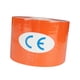 thumbnail image 2 of Cinta deportiva de 7,5 x 500 cm, transpirable, impermeable, cohesiva, autoadhesiva para muñeca. Naranja, 2 of 9
