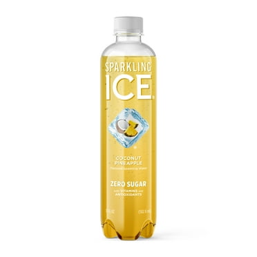 Sparkling ICE Coconut Pineapple Sparkling Water 17 fl oz Plastic Bottle, Allergens Not Contained