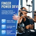 thumbnail image 3 of ABPETE Pro Finger Strengthener,Adjustable Grip Trainer for Rock Climbers & Musicians,Non-Slip Frosted ABS, 3 of 6