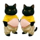 thumbnail image 1 of 2Pcs 3D Cat Belly Sticker,Cute Cartoon Soft Silicone Anti-Collision Sticker,Cat Wearing Clothes with Pink Belly Decals for Phone, Scrapbooks, Planner, Computer and Laptops, 1 of 7