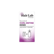 The Hair Lab Curl Define Dose Set with Chia and Flax Seed Extracts to Tame Hair, 2 x 0.2 fl oz