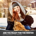 thumbnail image 7 of Fleece Ear Warmers Headband for Men Women - Winter Headband Ear Muffs Ear Covers for Cold Weather Running Cycling Ski, 7 of 7