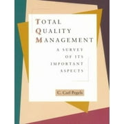 Total Quality Management: A Survey of Its Important Aspects, Used [Paperback]