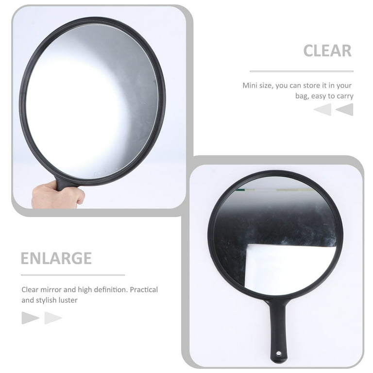 Hand Mirror Makeup Mirror Round Handheld Mirror Rear View Barber Mirror Hand Mirror Makeup Mirror Round Handheld Mirror Rear View Barber Mirror
