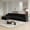 Black Left, variant on Modular Sectional Cloud Couch – Chenille Curved 3 Seat Sofa with Chaise, 10 Pillows, No Assembly Required, Modern L-Shaped Living Room Sofa