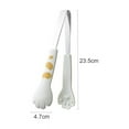 thumbnail image 5 of Cute 7 - Inch Stainless Steel Cat - Shaped Tongs for BBQ and Cooking in Multiple Colors, 5 of 6