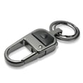 thumbnail image 3 of iPick Image for Ford Fiesta Black Snap Hook LED Light Metal Key Chain, Official Licensed, 3 of 5