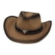 thumbnail image 4 of Sombrero Vaquero Perfecl de Papel Moldeable Talla Única 02, 4 of 7