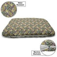 thumbnail image 3 of East Pet Bed, Mandala Patchwork Style Pattern in Oriental Style Boho Eastern Elements, Chew Resistant Pad for Dogs and Cats Cushion with Removable Cover, 24" x 39", Multicolor, by Ambesonne, 3 of 4