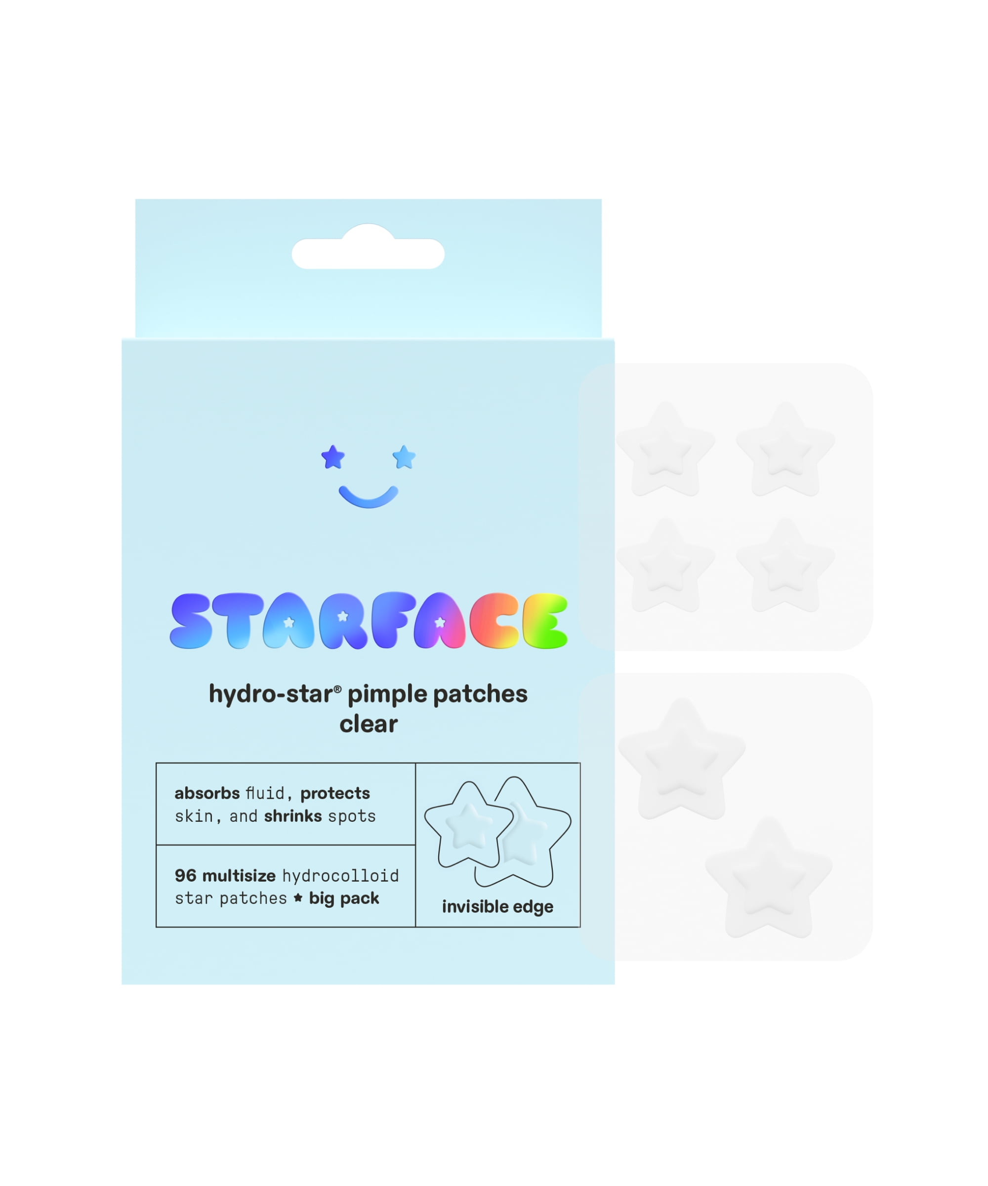 Starface Hydro-Star® Clear Pimple Patches - 32ct - Walmart.com