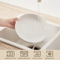 thumbnail image 4 of Vancasso Pasta Bowls Set of 6, 48 oz Stoneware Salad Bowls with Wide and Shallow, Large Serving Bowls, Soup Bowls, Microwave & Dishwasher Safe, White, 4 of 7