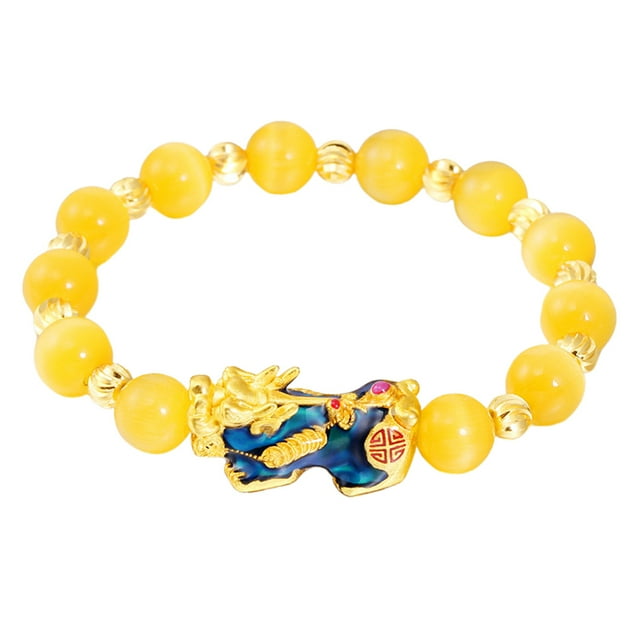Joyería de obsidiana Pi Yao Sunnimix pulsera de moda