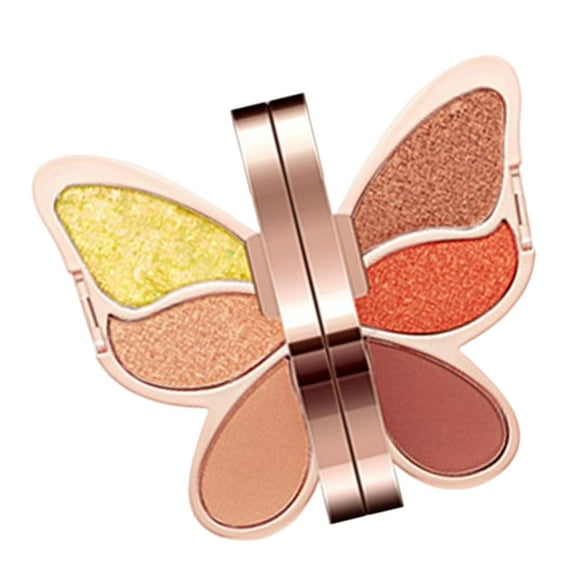 de s de ojos con diseño de mariposa de 6 colores, s de ojos mate brillantes, regalo para la Zulema Paleta de sombras de ojos