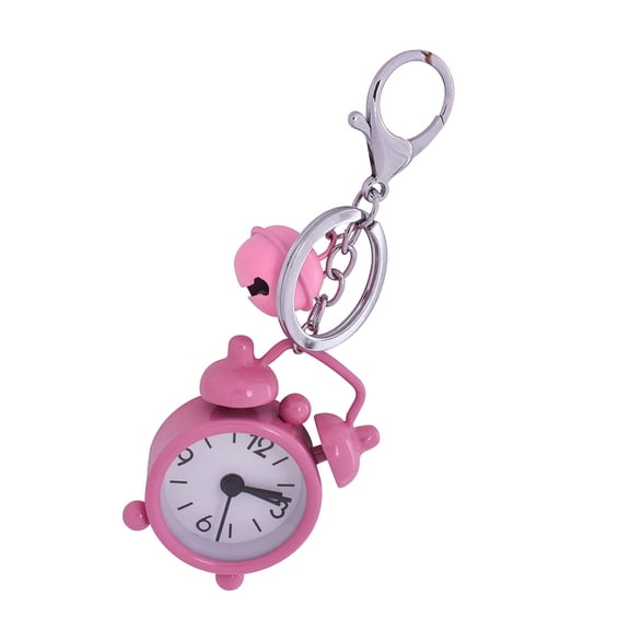 ifundom Cute Alarm Clock Keychain Pendant, Stylish Bag and Key Accessory for Everyday Use