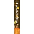 thumbnail image 2 of Talent, Kelley 6x14 Black Ornate Wood Framed with Double Matting Museum Art Print Titled - Autumn Welcome I, 2 of 4