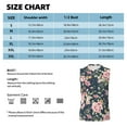 thumbnail image 5 of Lsque Vintage Floral Print Men's Cotton Blend Sleeveless Muscle Shirts (S-3XL)- Moisture Wicking, Odor Protection, UPF 30+,X-Large, 5 of 8