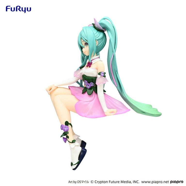 Hatsune Miku Noodle Stopper Figure Flower Fairy Morning Glory Pink