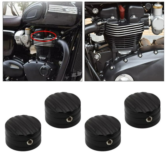 4 Pieces Machined Head Bolts Caps for for Cup Scramble Lines