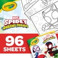 thumbnail image 7 of Crayola Spidey and His Amazing Friends Coloring Book with Stickers, 96 Pgs, Easter Activity, Arts & Crafts, Easter Basket Stuffer, Gift for Kids, Ages 3+, 7 of 7